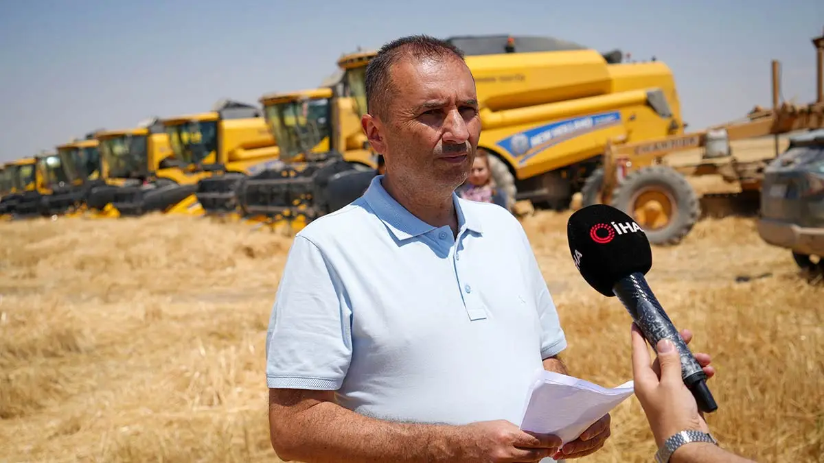 Polatlı TİGEM İşletmesi Bitki Üretimi Müdür Yardımcısı Şenol Aksu