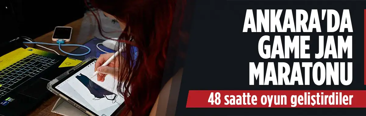 Ankara'da 48 saatlik Gam Jan Maratonu