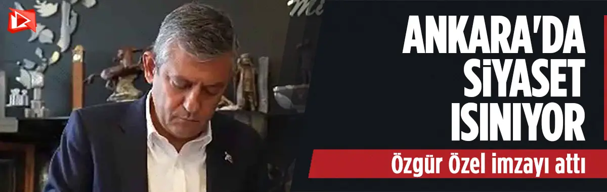 Özgür Özel ve 90 Milletvekili CHP'den İstifa etti...