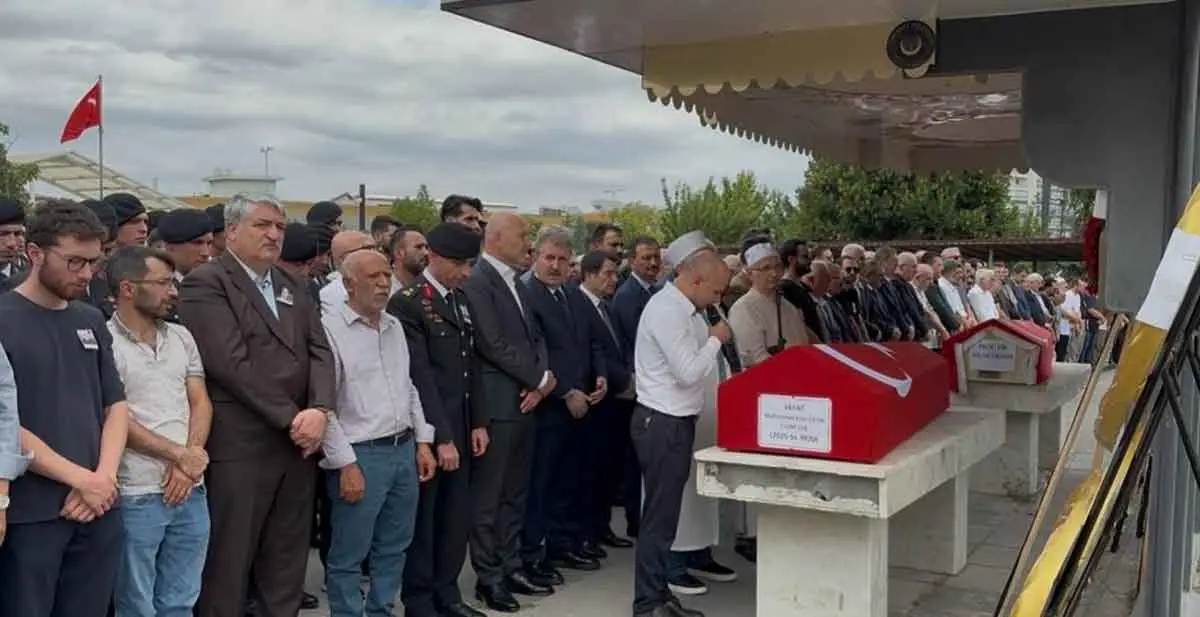Kazada vefat eden Uzman Çavuş Muhammet Emir Çetin'e son görev