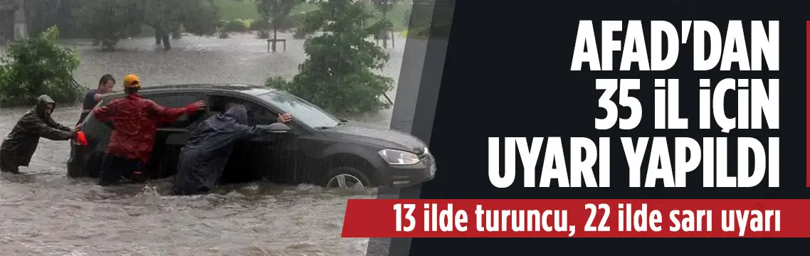 AFAD duyurdu: 35 ilde 18 bin 705 personel görevde