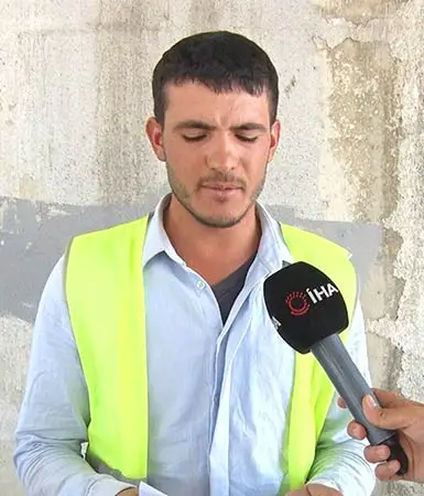 Başlık parası için 5 yıldır Ankara’da inşaatlarda çalışıyor
