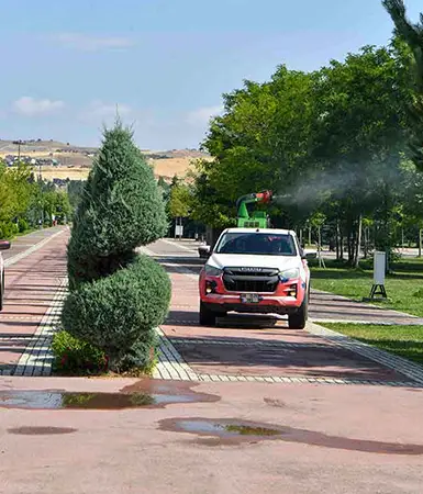 Başkent ilçe ilçe ilaçlanıyor...
