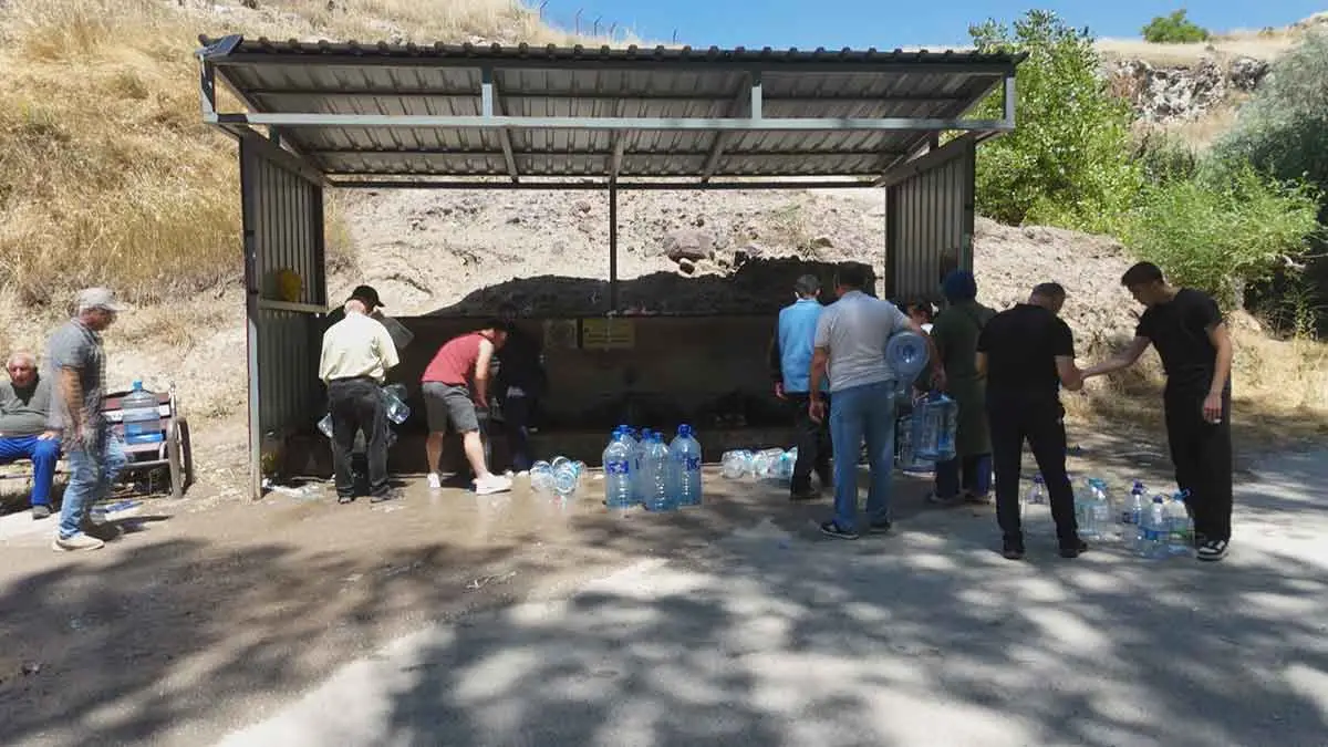 Ankara'da geçmişe götüren görüntüler...