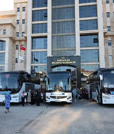 Kültür gezileri için ilk kafile yola çıktı